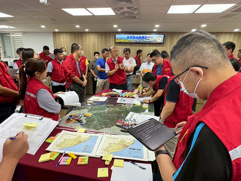 模擬縱谷7.3強震極端情境 臺東縣攜手中央舉辦「115年國家防災日大規模震災桌上推演」檢視通訊中斷應變韌性