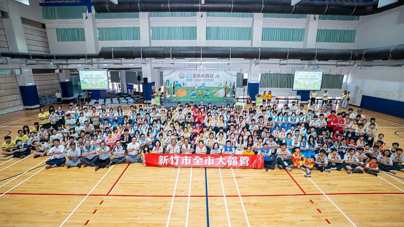 2026全市童軍大露營登場  高虹安市長勉勵學子培養科技素養與公民力