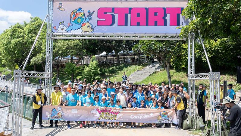 「2026新竹市夏季水漾月」開跑,「青草湖環湖小鐵人趣味賽」率先揭開序幕。