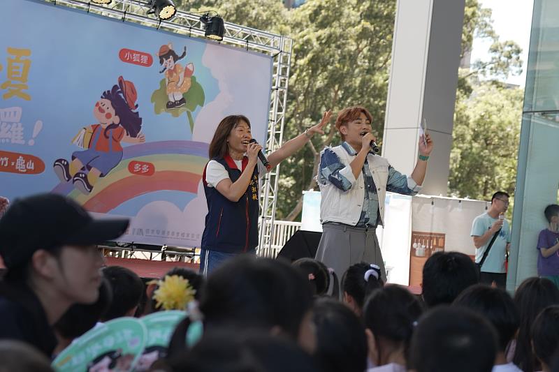 林口區鄭淑敏區長為本次系列活動拉開序幕