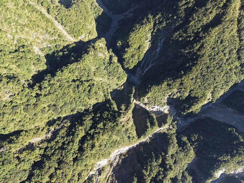 115年7月5日萬里溪堰塞湖空拍