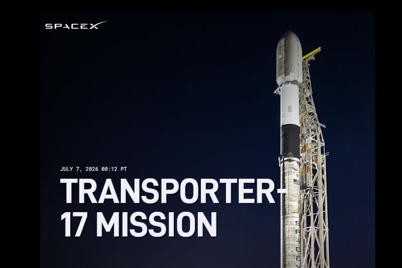 預計臺灣時間7月7日下午3時10分，於美國加州范登堡太空軍基地搭乘SpaceX Falcon 9火箭發射升空，期許本次任務順利，守護臺灣。