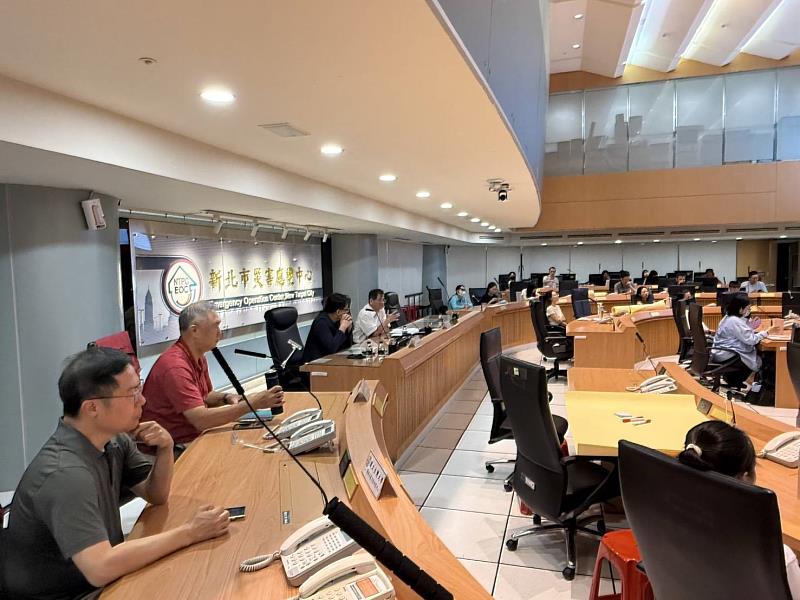 新北市政府於115年7月6日,假災害應變中心辦理「115年颱洪教育訓練與防災專題講習」。