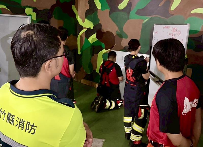 竹市消防訓練基地攜竹縣精進能力 高虹安市長：提升區域防救災