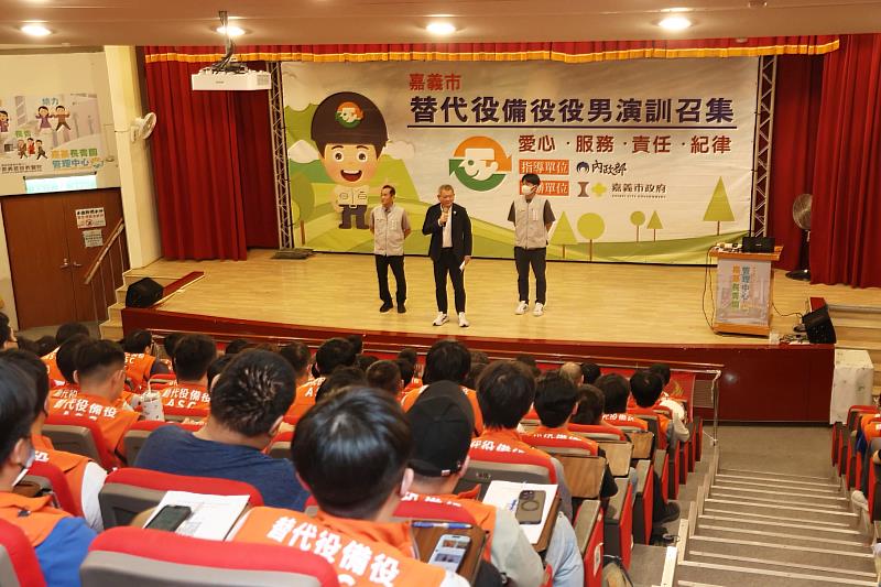 打造堅實民防 嘉義市召訓400名役男培育防災士