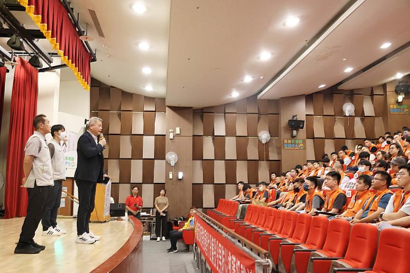打造堅實民防 嘉義市召訓400名役男培育防災士