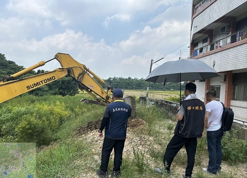 聯合環檢確認現場廢棄物情形