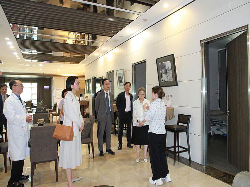 元培師長參觀中壢天晟醫院健檢中心