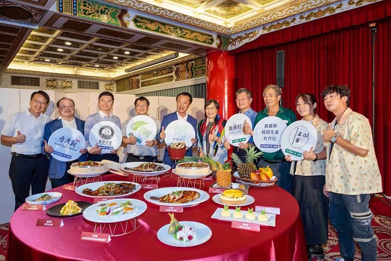 嘉義縣農漁產登上國宴舞台 翁章梁：實力受到肯定