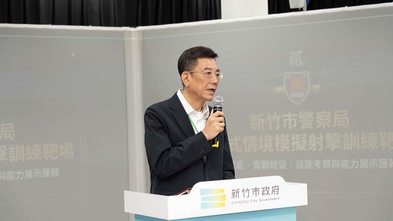 許修睿議長致詞。