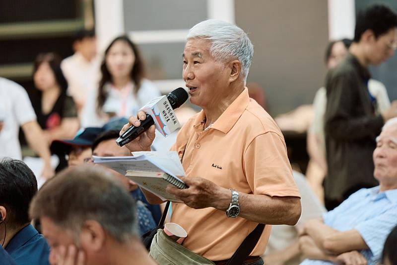 圖4 Q&A時間：民眾提問