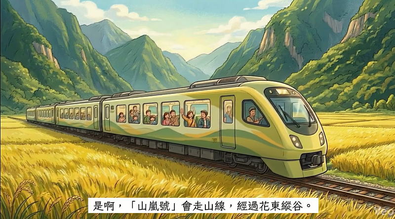 教學專題第一期「鐵道上的臺灣味」課文情境影片