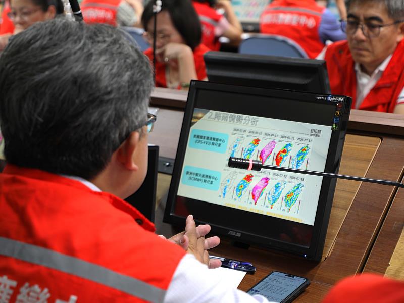 翁章梁縣長主持巴威颱風整備會議 嚴陣以待守護縣民安全