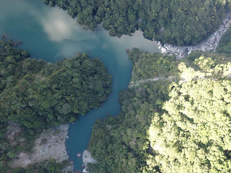 115年7月10日萬里溪堰塞湖空拍