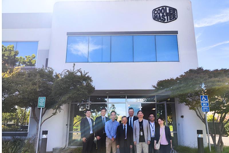 中央大學訪問團，拜訪全球散熱領導品牌訊凱科技（Cooler Master）。