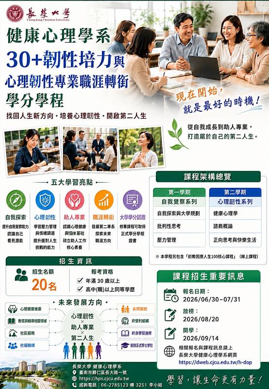 30+健康心理學系