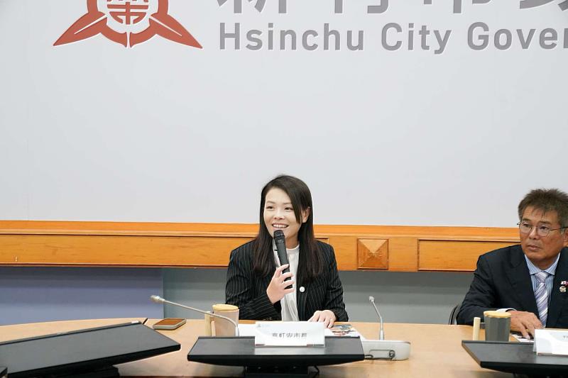 市長高虹安致詞。