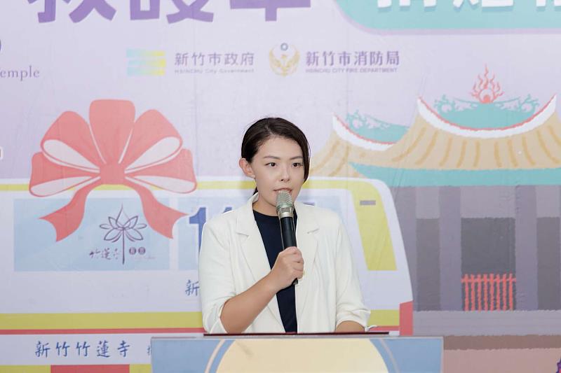 高虹安市長致詞。