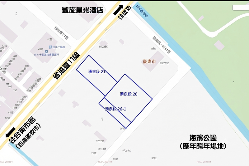 臺東投資絕佳契機!臨海路旅遊服務區抵費地設定地上權 重新公告招標中