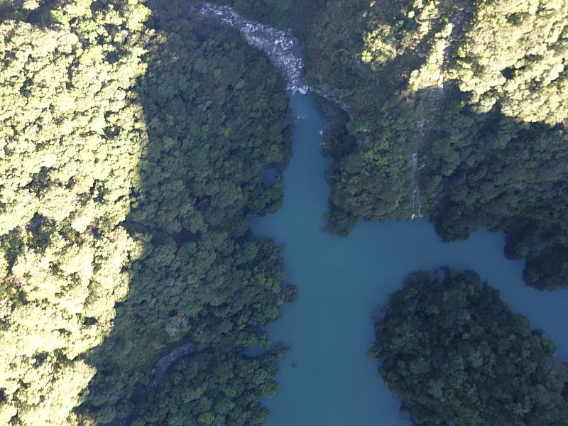 115年7月15日萬里溪堰塞湖空拍