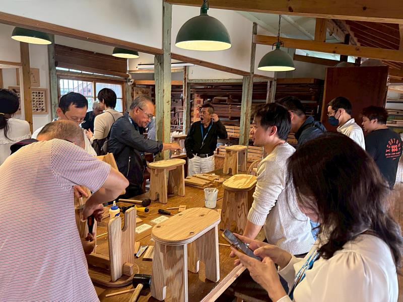 嘉博館暑假開辦3大木工手作課，傳承木都文化。（圖片來源： 福樟良材木創工坊）