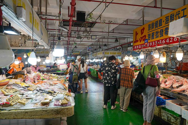 布袋觀光魚市。