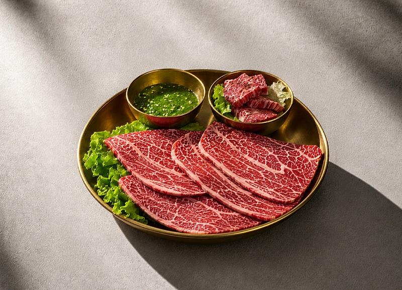 9月30日前在金咕消費套餐並加購價189元，就能品嚐「神仙青醬日本國產牛」。