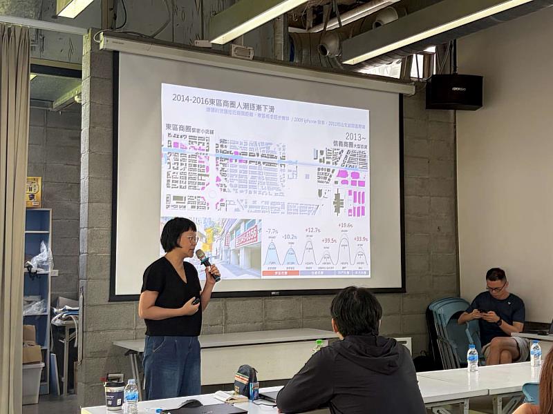 新竹市政府辦理人本街道講座。