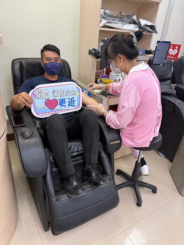 東部分署響應捐血活動。