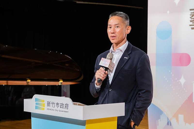 清華大學校長高為元致詞。