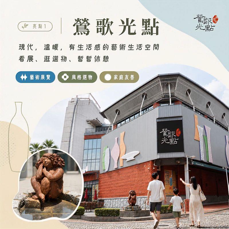 推薦第一站|鶯歌光點美學館。