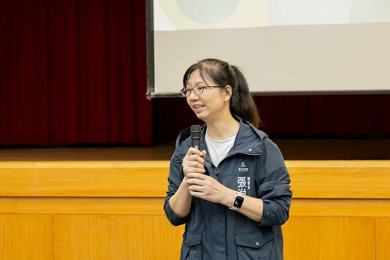 秘書長張治祥致詞。
