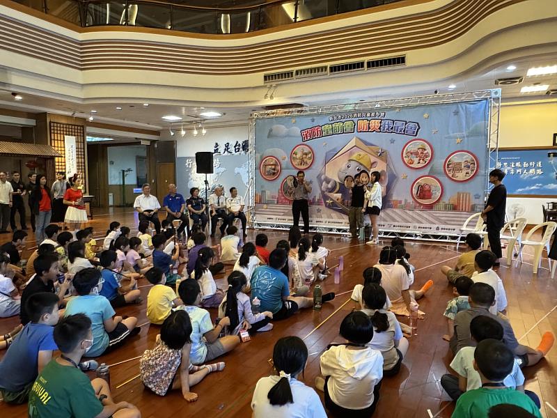 2026新北消防兒童夏令營－政風室表演廉政模範兒童話劇。