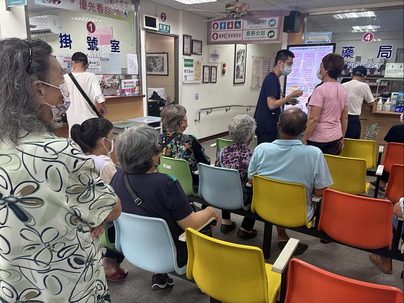 嘉義梅山衛生所巡檢揪出早期癌症，提醒符合資格民眾善用免費斷層檢查。
