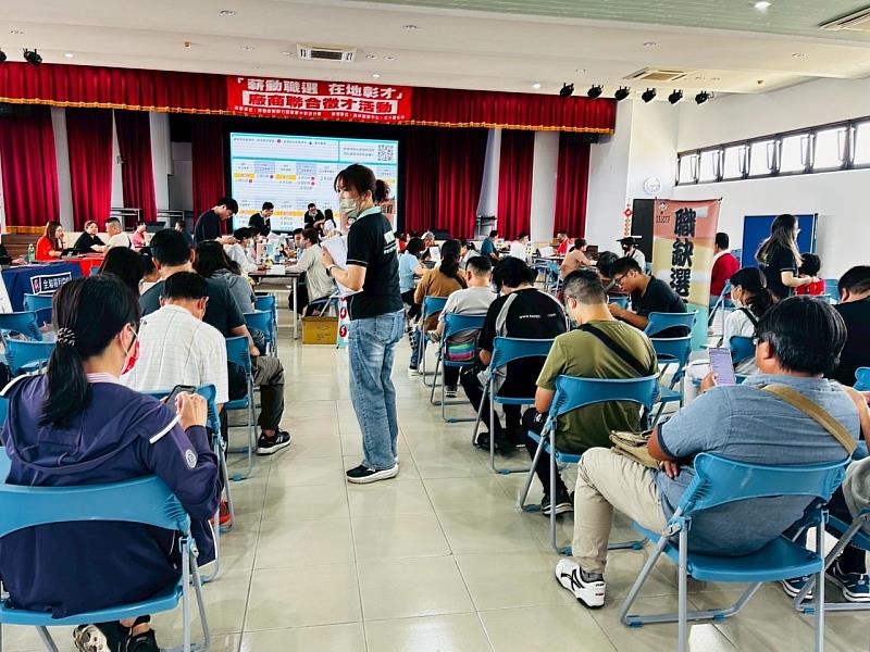 .參與徵才的廠商逾9成為在地企業，可促進青年在地就業。（歷史圖片）