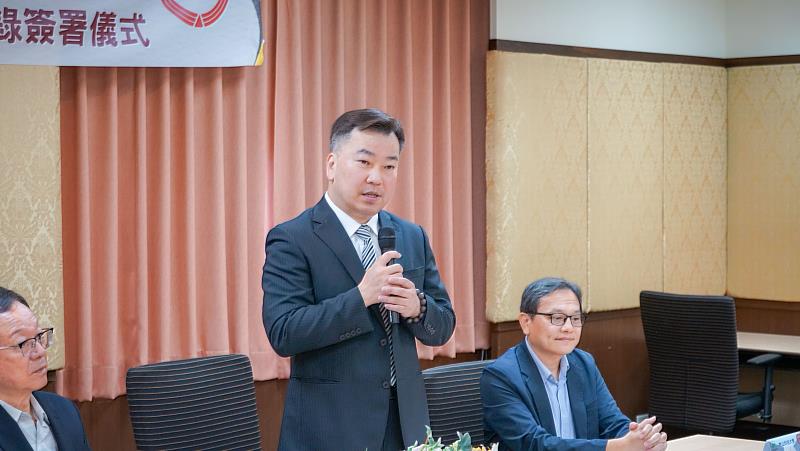 崑山科大李天祥校長致詞。
