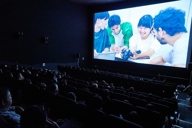 歷屆活動照片:80”影展的入圍作品於電影院放映。