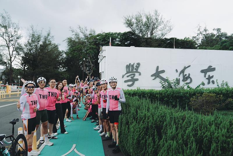 徐思義社長表示，單車是一項極為誠實的運動，每踩一下都無法取巧，而接力更是一份責任。