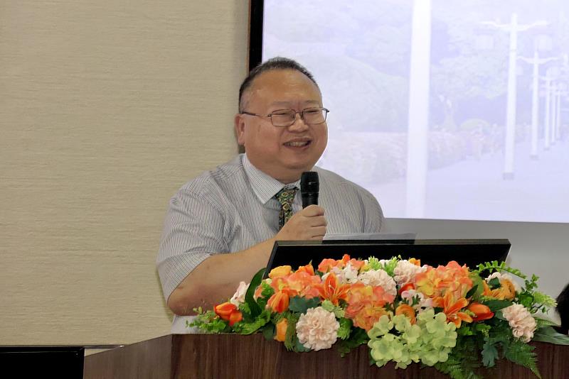 淡江大學主場開幕式由資訊工程學系特聘教授張志勇主持。（圖／淡江大學提供）