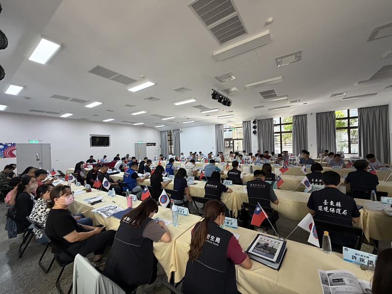 臺東縣府接受行政院全民防衛動員準備業務訪評 持續強化全社會防衛韌性