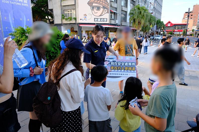 台東博覽會人氣強強滾 東警設機動派出所守護治安、交通不打烊