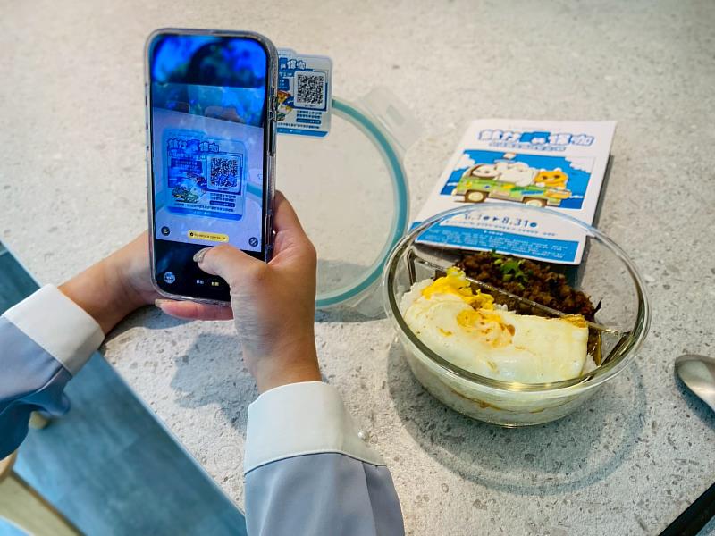 外送循環餐盒店家照。
