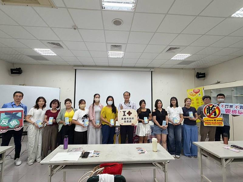 嘉義市政府政風處結合警察局通譯講習 攜手新住民守護乾淨選風