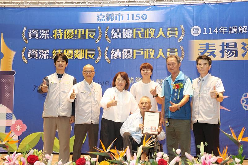 92歲鄰長林鑒堂。