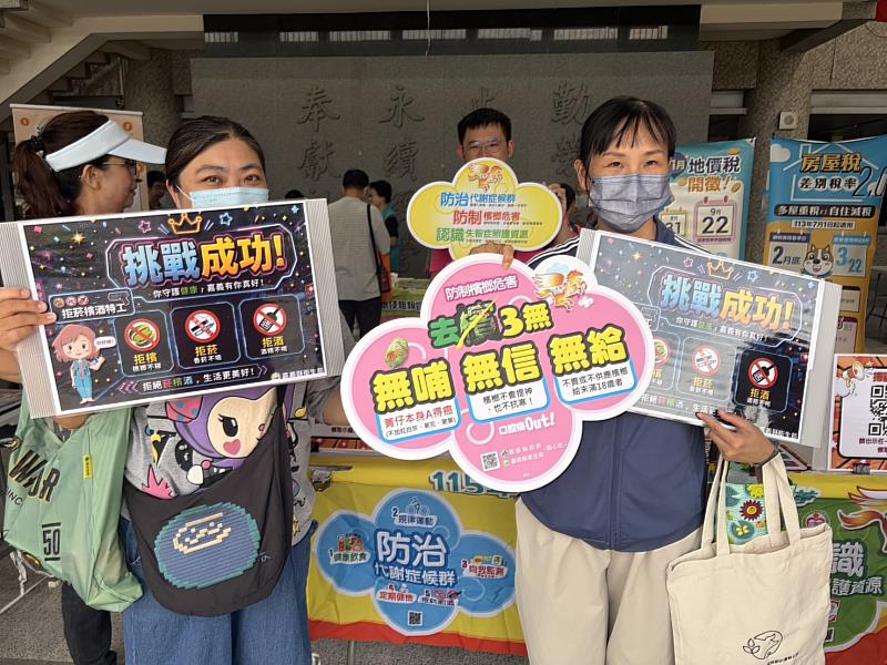 嘉義縣衛生局推出三款健康互動遊戲 寓教於樂提升健康識能