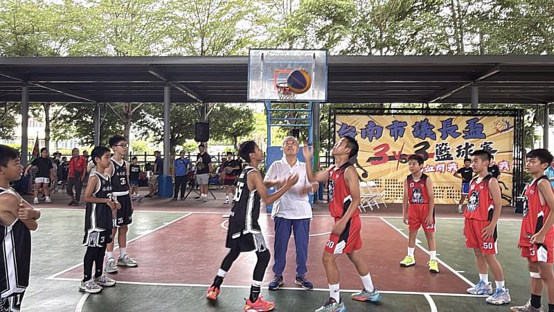 熱血開戰，決勝球場！115年臺南市議長盃3VS3籃球賽熱血開打