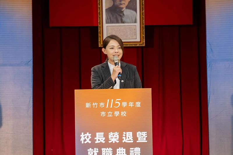 市長高虹安致詞。