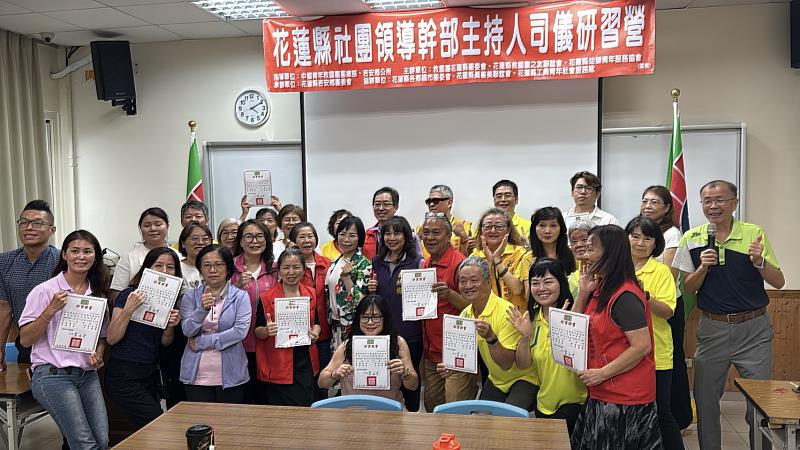 培育在地主持新力量！救國團辦理「社團幹部主持人司儀研習營」 打造最堅實人才庫