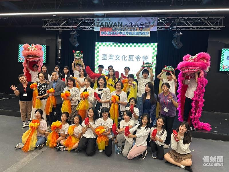 各項節目展現學員短短數日的學習成果,贏得現場家長及來賓熱烈掌聲。