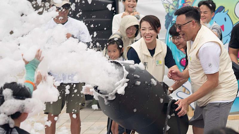 「2026 Water Land-新竹市夏季水漾月」系列活動圓滿落幕!風城水樂園活動照。